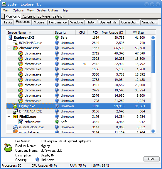 Illustration de l'article intitulé Moniteur et gestionnaire de PC tout-en-un System Explorer